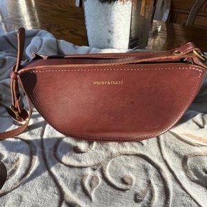 Honey & Toast Half-Moon Bag